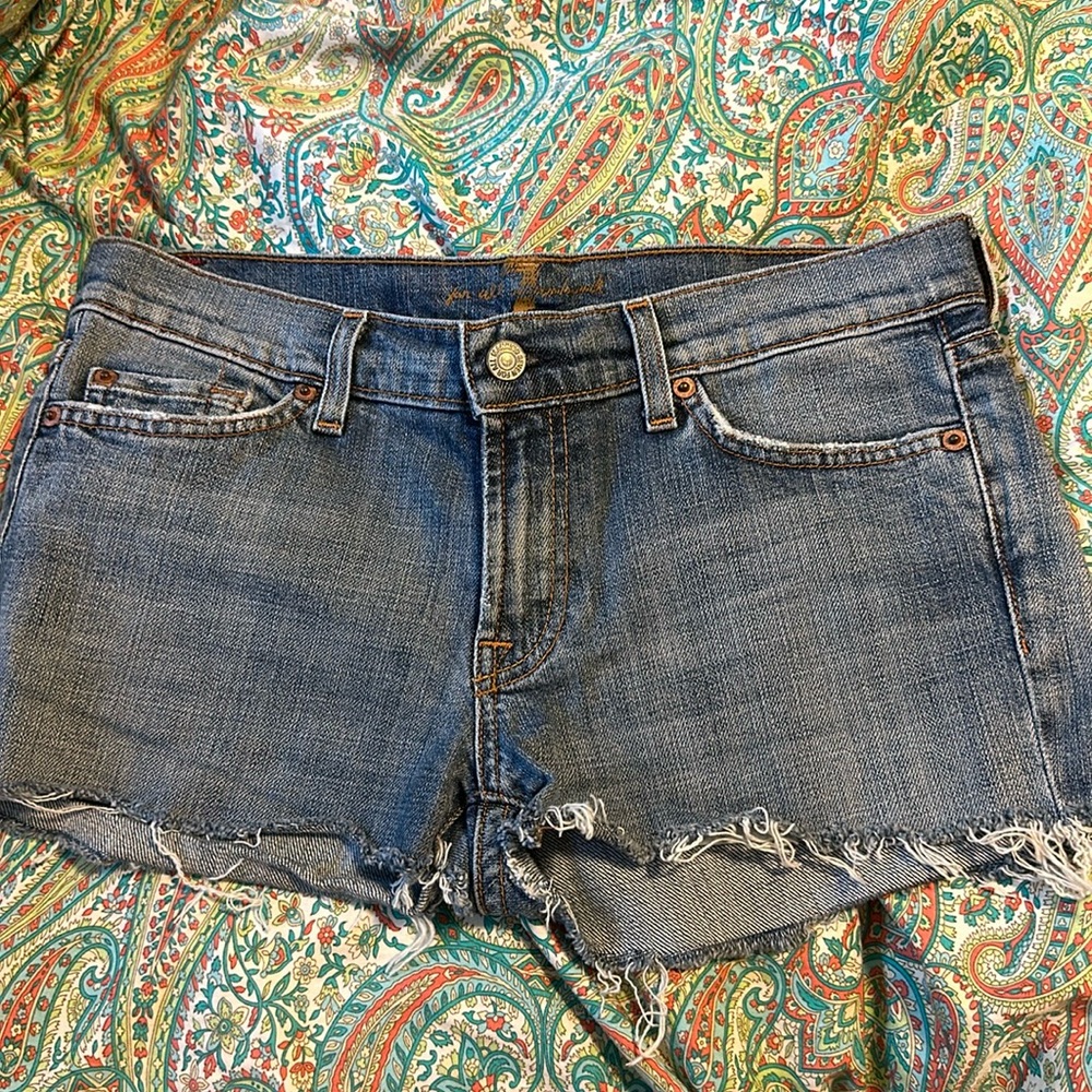 7 for all mankind shorts